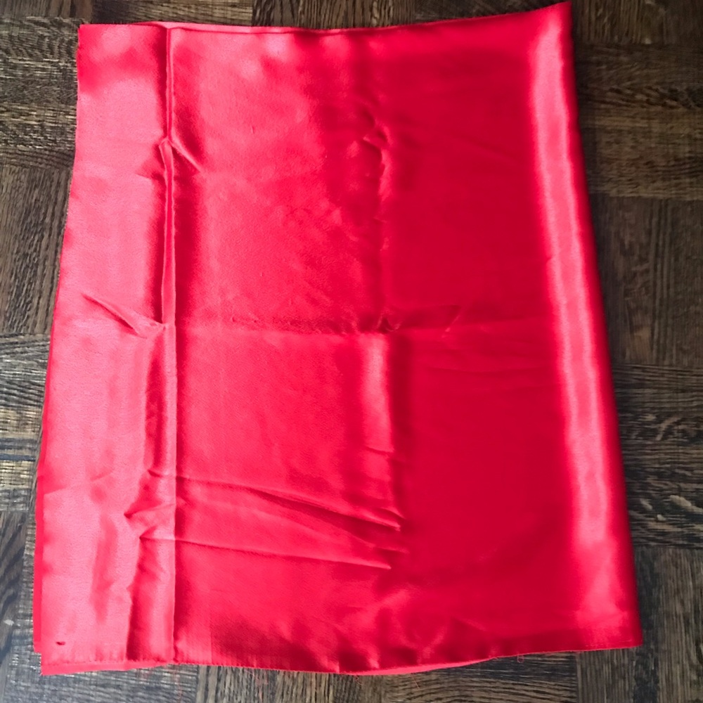 Red Polyester Fabric